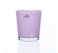 Set Di 6 Vasi Per Orchidee ORCHID Rosa Viola H. 13,5cm D. 12,5cm Sandra Rich