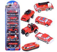Set di 6 veicoli in metallo per bambini - Guardia
