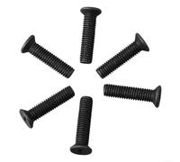 Set di 6 viti filettate a sinistra M5 x 25 mm e M6 x 25 mm per montaggio con adattatore per mandrino per trapano UNF (M5 x 25 mm)