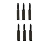 Set di 6 viti per selle tremolo per ponte, colore nero, resistenti, accessori di ricambio per chitarra elettrica, 6 viti di bloccaggio per corde per ponte tremolo, viti per selle Floyd-Rose