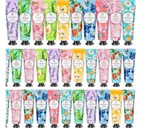 Set di 60 creme per le mani, mini crema per le mani, set regalo per donne, piccole creme idratanti per mani e piedi, per mani molto secche, piccolo regalo per Natale e compleanno