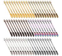 Set di 60 mini palette per spezie, 3,3 cucchiai in 6 colori, piccoli cucchiai dosatori per polvere, ideali per cucina e bar