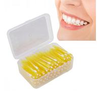 Set di 60 spazzolini interdentali retrattili, per l'igiene orale, con setole morbide, stuzzicadenti per la pulizia orale, per uso familiare, facili da usare, respirare, mantengono i denti bianchi e le