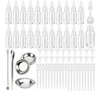 Set di 62 bottiglie di vernice per aerografo, bottiglie da 30 ml per