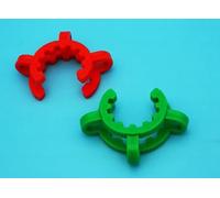 Set di 64 clip Keck in plastica, 14 # 24 # 29 # morsetti misti per giunzioni miste, giallo, verde, blu, rosso, clip coniche standard, per serratura di apparecchi di chimica di laboratorio, porta