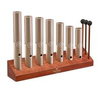 Set di 7 campanelli Wah-Wah per chakra, 432 Hz, ideale per meditazione, guarigione del suono e yoga