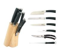 Set di 7 coltelli con manici in legno MR-1424