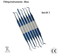 Set di 7 - Conservativa Odontoiatria Strumento per composito Blue Titanium Color