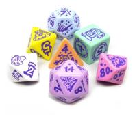 Il Mio Primo Set Di Dadi Little Berry Würfelset Multicolore RPG Q-Workshop Nuovo