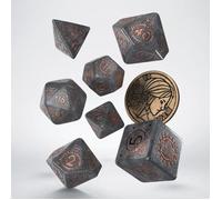 Set di 7 Dadi The Witcher Ciri - Elder Blood