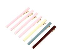Set di 7 Fermagli Chioma Donna in Lega, Clip Lunga Elegante | Buona Presa, Facile da Fissare, per Frangia e Chioma Lunghi, Stile Semplice, Adatto a Signore Colore Casuale