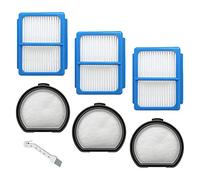 Set di 7 filtri di ricambio per aspirapolvere AEG QX9, sostituisce AEG AEF167 (3 filtri pre-motore + 3 filtri igienici + 1 spazzola per la pulizia)