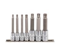 SET DI 7 INSERTI A 12 CANTI CON BUSSOLE 1/2" E 3/8"