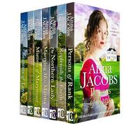 Set di 7 libri della collezione Anna Jacobs (The Northern Lady, Persons of Rank, Marrying Miss Martha, Mistress of Marymoor, Replenish the Earth, Seasons of Love, An Independent Woman)