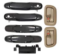 Set di 7 maniglie per porta Toyota Sienna 1998-2003, ricambio # 80850 80357 80359 80533 80504 79600 anteriore posteriore sinistro lato passeggero esterno destro lato passeggero interno maniglie e