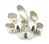 Set Di 7 Metallo Donna Pantofola Concolor Orchid Craft Formine