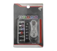 Set di 7 mini cacciaviti a cricchetto con kit adattatore per punte, strumento manuale compatto per riparazioni fai da te di mobili e elettrodomestici, PH0/PH1/PH2/PH3/SL4 S