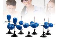 Set di 7 Modelli di Orbitali Atomici, Modelli di Orbitali Ibridi a Nuvola Elettronica (s, sp, sp², sp³, px, py, pz) per la Chimica Organica - Strumento Didattico Visivo per Aule, Laboratori