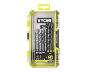 Set di 7 punte da trapano multimateriale RYOBI RX - da 4 a 10 mm - RARXMM7