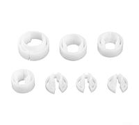 Set di 7 strumenti per scollegare il tubo del carburante ad angolo da 1/4-7/8", con vassoio riutilizzabile per tubi dell'aria condizionata e giunti con blocco a molla Rem, colore bianco