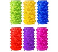 Set di 7 tappetini massaggianti per pavimenti, set di massaggio ai piedi, tappetini per agopuntura, riflessologia del piede, sollievo dal dolore e punto di innesco per attività ricreative dei bambini, team building, scuola materna,