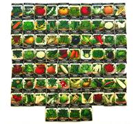 Set Di 74 Miniatura per Casa Delle Bambole Pacchetti di Semi ( Spms )