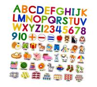 Set di 75 pezzi di feltro per storie per bambini e bambine, fai da te,