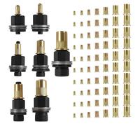 Set di 77 pinze per rivetti M3 M4 M5 M6 M8 M10 M12, dadi rivettati in acciaio al carbonio, dadi per rivettatrice manuale