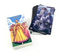 Set di 78 carte dei Tarocchi di Gregory Scott - Gioco da tavolo, intrattenimento per feste e attività di svago da tavolo (incluse carte divinatorie e oracolo) La principessa sotto i riflettori,cielo s