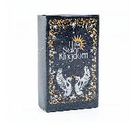 Set di 78 carte dell'Oracolo del Reame Solare, Tarocchi per l'Intuizione Cosmica e la Divinazione, Edizione in Lingua Inglese, Gioco da Tavolo Carta tessile