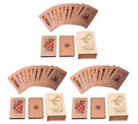 Set di 78 carte di divinazione classica mistica con guida a libro Rose Gold Design per principianti e professionisti