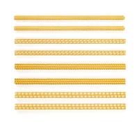 Set di 8 anelli flessibili per stringere, per regolare le dimensioni degli anelli sciolti, strumento di ridimensionamento invisibile