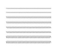 Set di 8 anelli flessibili per stringere, per regolare le dimensioni degli anelli sciolti, strumento di ridimensionamento invisibile