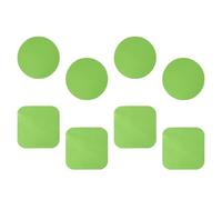 Set di 8 apribottiglie in gomma antiscivolo per rimuovere il tappo ostinato e funziona anche come tappetini per tazze, previene i graffi e i danni. Cuscinetto in gomma per una facile apertura di