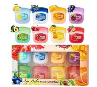 Set di 8 balsami per le labbra