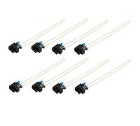 Set Di 8 Carburante Iniettore Connettore Codini Per Delphi Mini GM LQ4 LQ9 4.8