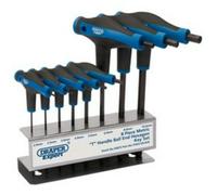 Set Di 8 Chiavi Allen IN T/L DRAPER per Moto Ricambi Ciclomotore Accessori