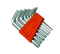 Set di 8 chiavi esagonali H1.5-H6, chiave esagonale metrica, a forma di L, con supporto per mobili, riparazione auto e manutenzione elettrodomestici