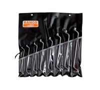 Set di 8 chiavi poligonali doppie metriche BAHCO 2M/8T