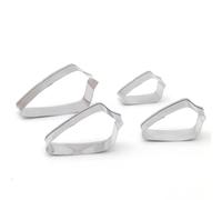 Set di 8 Coppapasta in Acciaio Inox per Biscotti e Fondant