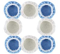 Set di 8 cuscinetti lucidanti per cofano, 15,2 cm, per lucidatura cofano, per auto e furgoni