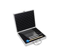 Set di 8 diapason, diapason Chakra Yoga in alluminio con custodie for il trasporto resistenti, ideali for la guarigione del suono della meditazione