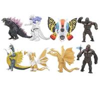 Set di 8 dinosauri giocattolo Kong, il re dei mostri, il miglior regalo per ragazzi e ragazze
