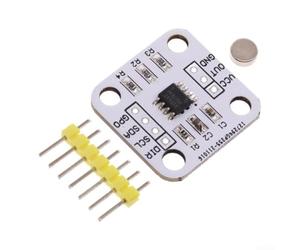 Set di 8 encoder magnetici AS5600 con design e resistenza alla polvere IP50, che offrono una posizione precisa in ambienti industriali difficili