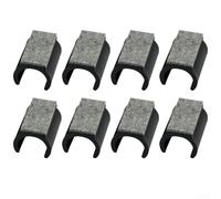 Set di 8 feltrini per mobili da sedia, diametro 25 mm, progettati per ridurre al minimo il rumore e prevenire danni al pavimento su superfici in legno, marmo e laminato (19 mm)