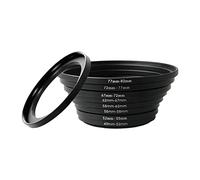 Set di 8 filtri adattatori per obiettivo, facili da installare, durevoli