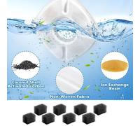 Set Di 8 Filtri Di Ricambio Per Fontana Automatica Per Gatti