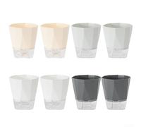 Set di 8 fioriere autoirriganti, con corda automatica per assorbimento dell'acqua e conservazione per la cura delle piante (misura piccola)