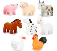 Set di 8 giocattoli da bagno per bambini e bambini da 6 a 36 mesi