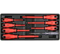 Set di 8 inserti isolanti per cacciaviti da cassetto YT-55462 YATO